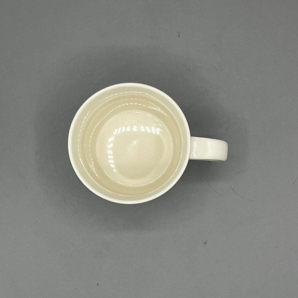 Starbucks 12oz White Coffee Mug Green Mermaid Logo 2013 - Picture 6 of 7